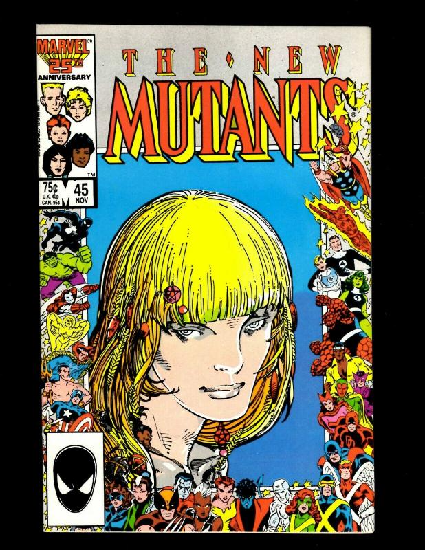 12 Comics New Mutants 23 24 34 36 37 43 44 45 46 Special 1 X-Men 1 2 SM20