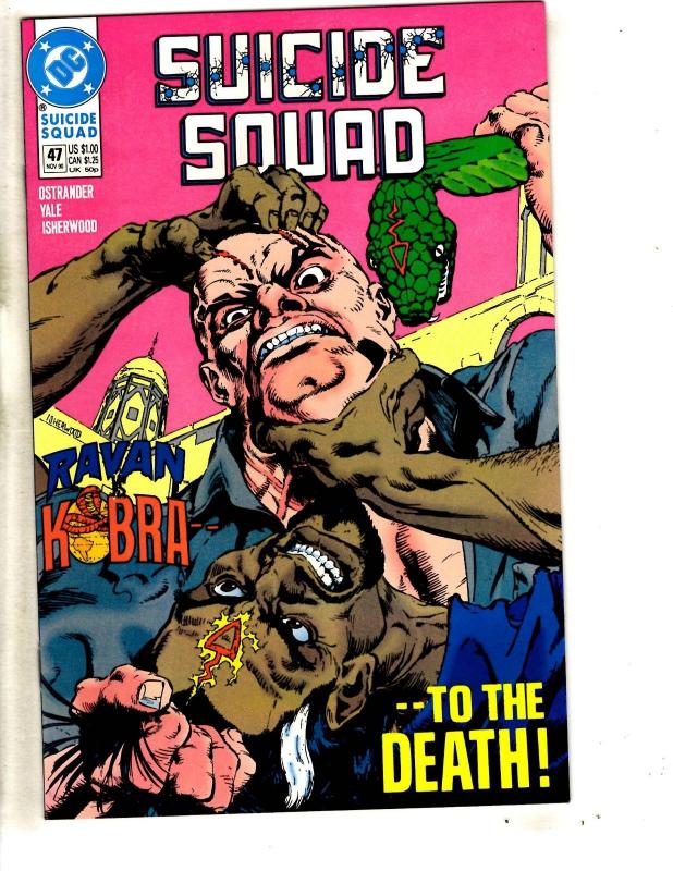 7 Suicide Squad DC Comic Books # 41 42 43 44 45 46 47 Deadshot Bronze Tigr CR22