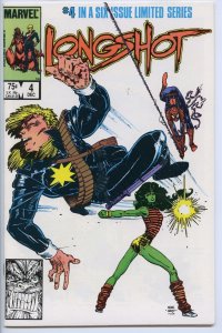 LONGSHOT #4 - Arthur Adams/Portacio - She-Hulk - Spider-Man