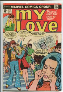 My Love #32 - Married to A Rock-star - (Grade 4.5) 1975