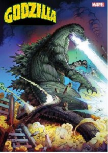 (2024) Marvel Facsimiles GODZILLA #1 1:25 Mark Bagley Variant Cover!