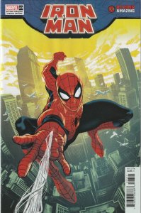 Iron Man # 23 Spider-Man Variant Cover NM Marvel [K3]