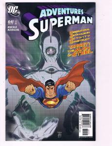 The Adventures Of Superman #641 VF DC Comics Comic Book Rucka 2004 DE11