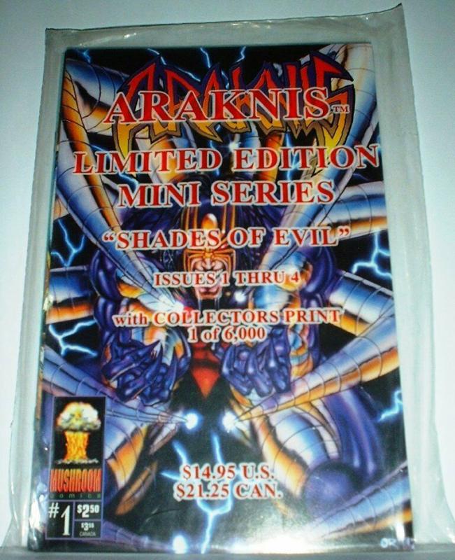 ARAKNIS SHADES OF EVIL LTD ED SET (1995 MUSHROOM)
