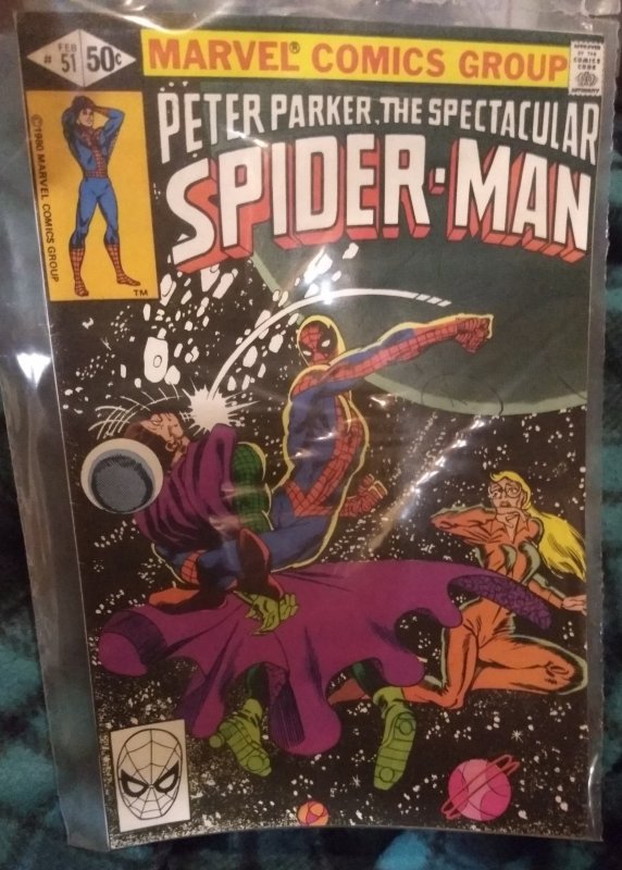 The Spectacular Spiderman #51 NM in original poly bag Direct Edition