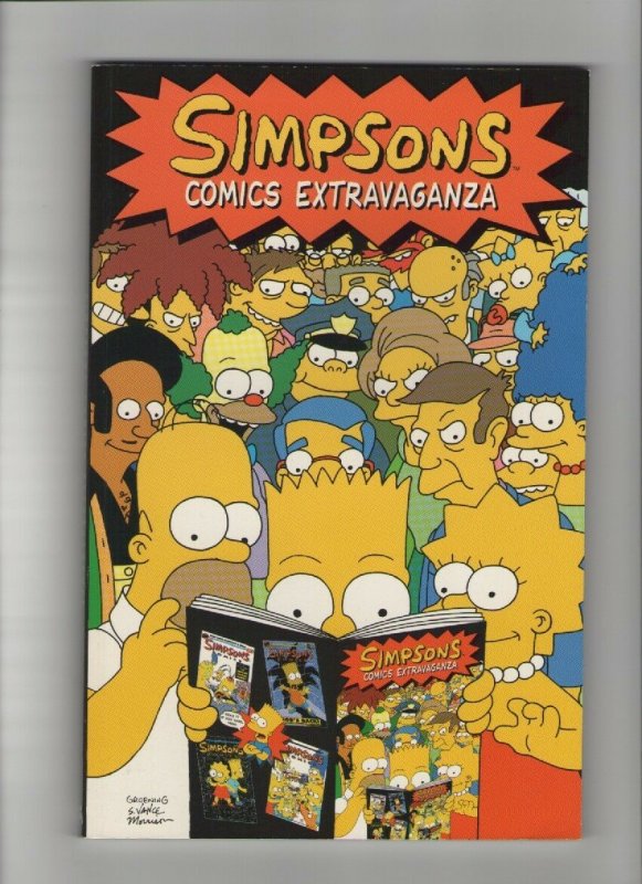 Simpsons Comics Extravaganza - TPB Infinity Cover - 1994 (Grade 9.2+) WH  