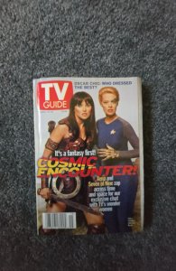 Tv Guide Cosmic Encounter April 10th 1999 TV4-127