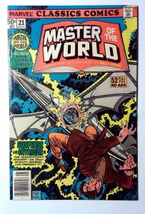 Marvel Classics Master World Lot 7 #21 1977 Marvel 1st Print Comic Books