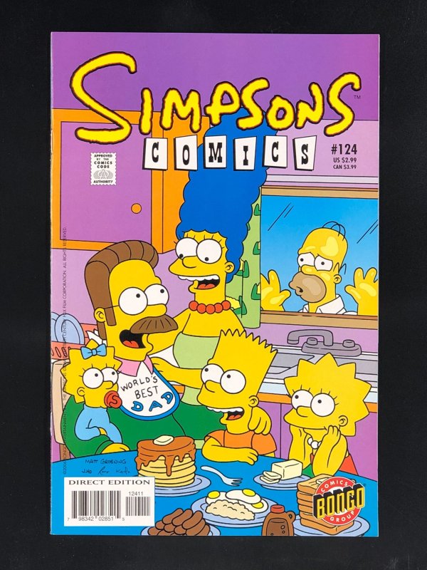 Simpsons Comics #124 (2006)