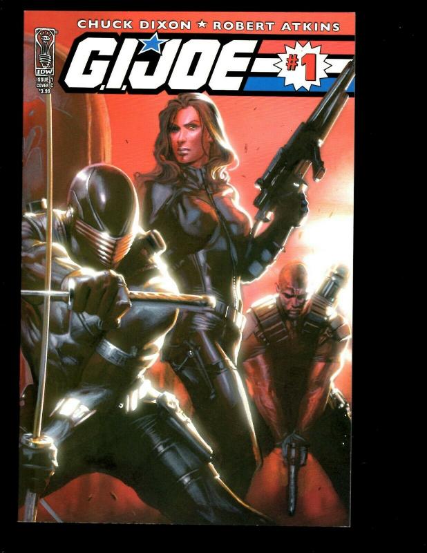 Lot Of 8 G.I. Joe IDW Comics # 1 2 3 4 5 6 7 8 Cobra Military Fiction Action SM2