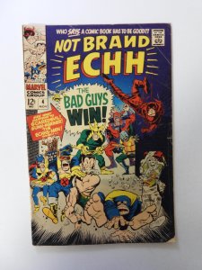 Not Brand Echh #4 (1967) GD/VG condition