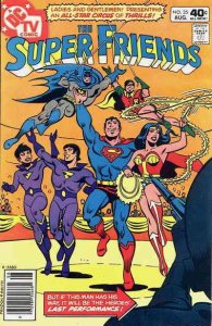 Super Friends #35 FN ; DC | All Ages Superman Wonder Twins