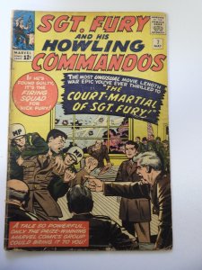 Sgt. Fury #7 (1964) VG Condition