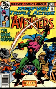 Marvel Triple Action #44 (1978) The Avengers