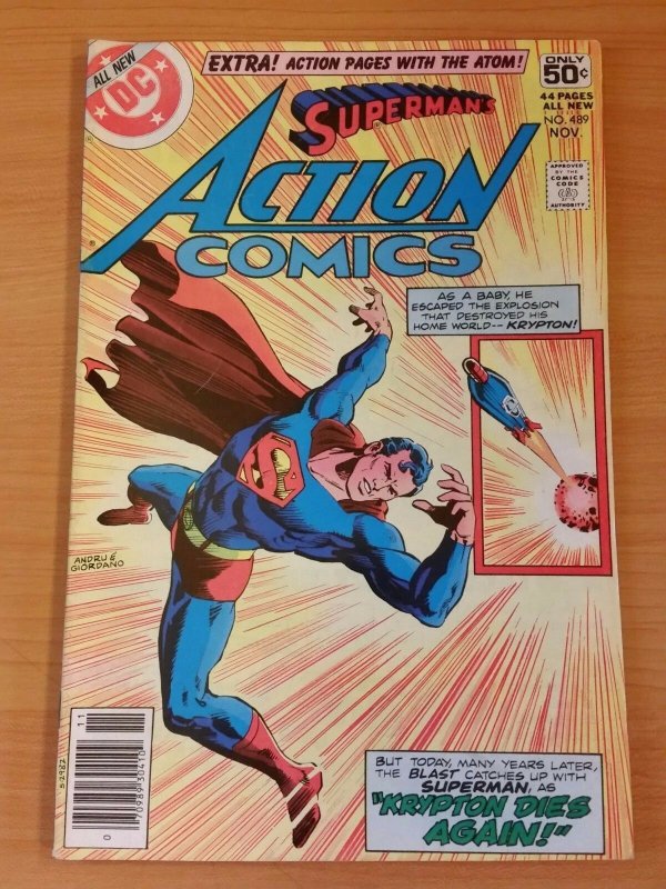 Action Comics #489 ~ VERY FINE VF ~ 1978 DC COMICS