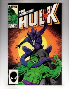 The Incredible Hulk #308 (1985)  / ECA7x