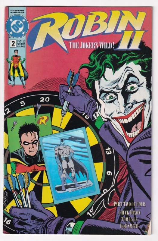 Robin II #2 Joker's Wild 1991 DC Tim Drake Chuck Dixon Tom Lyle Bob Smith 