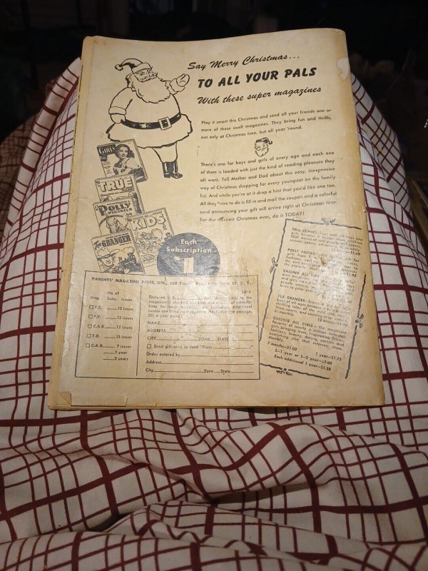 STEVE SAUNDERS SPECIAL AGENT #4 Parents Magazine 1949 T-MAN MICHAEL TRIGGER