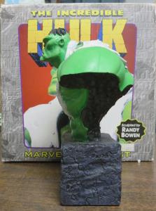 The Incredible Hulk Bowen Designs Mini-Bust! ~6in. Randy Sculpted Grimaced Face