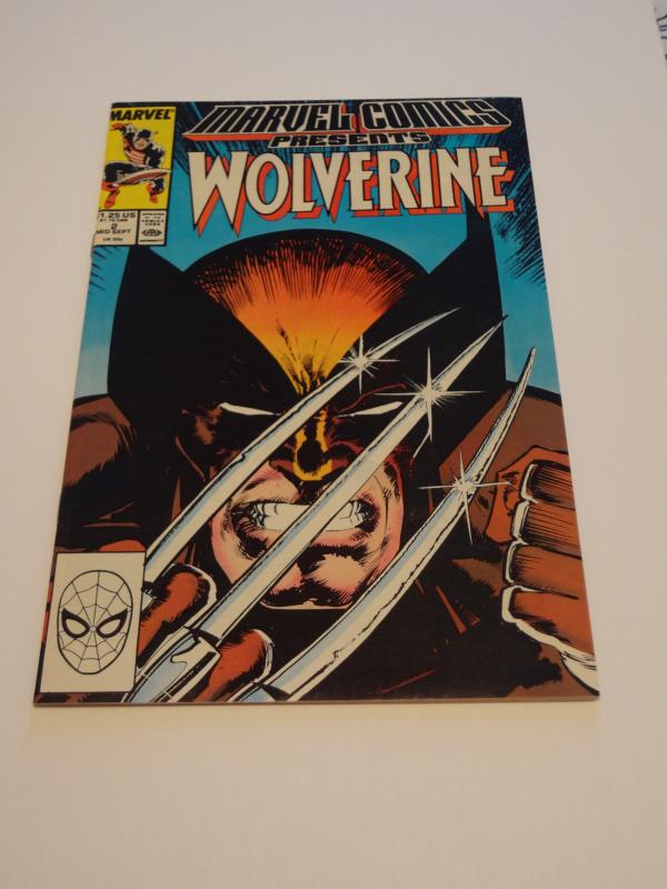 Marvel Comics Presents #2, NM-; Wolverine, Man-Thing, and The Captain appear!!