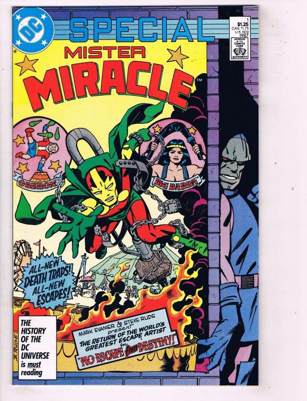 Lot Of 4 Mister Miracle DC Comic Books # 1 2 3 + Special # 1 Batman Flash AD29