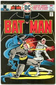 Batman #274 1976-Bronze Age-DC comics---F/VF