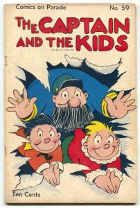 Comics On Parade #59 1947 Captain and the Kids VG