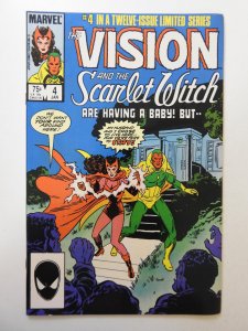 The Vision and the Scarlet Witch #4 Direct Edition (1986) VF+ Condition!