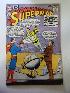 Superman #157 (1962) VG Condition moisture stains bc