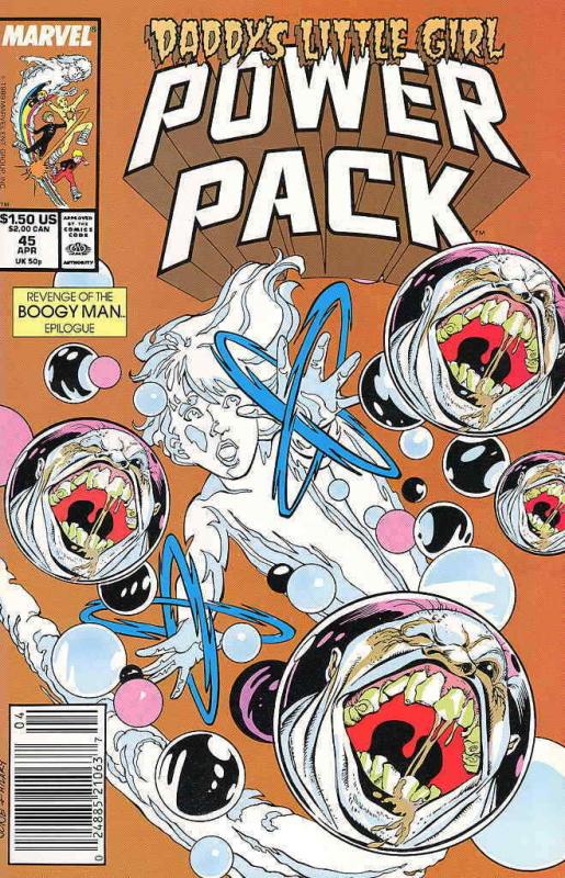 Power Pack #45 FN; Marvel | save on shipping - details inside