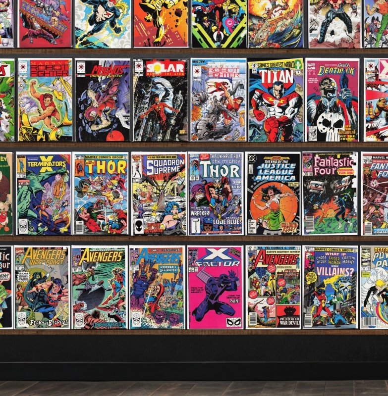 Huge Lot 150+ Comics with Fantastic Four, The Avengers & More!