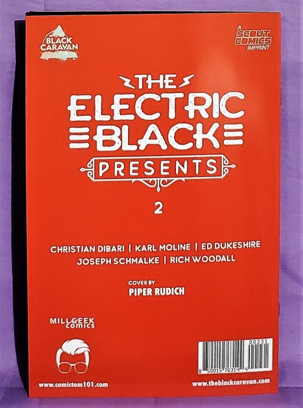 The ELECTRIC BLACK Cursed Edition #1 ComicTom101 Piper Rudich Virgin Cover