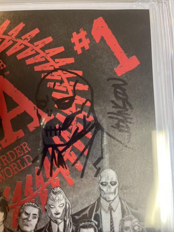 Avengers Arena (2013) # 1 (CGC 9.8 SS) Signed & Sketch Dave Johnson | 1st App