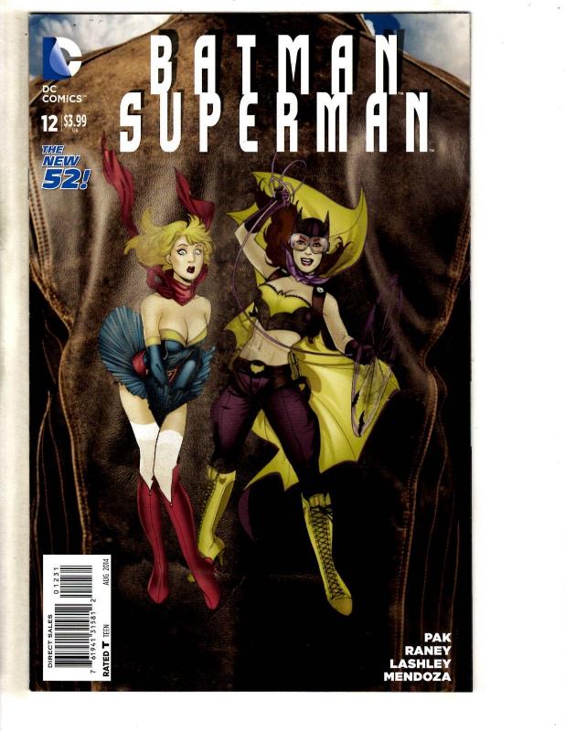 Batman Superman # 12 NM 1st Print Variant Cover Bombshell DC Comic J303