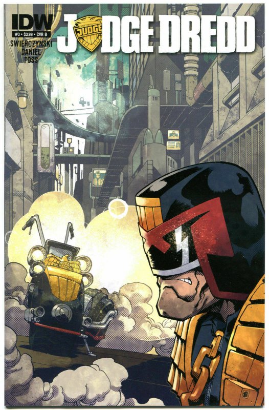 JUDGE DREDD #3 B, VF+, IDW,  2012, Sci-fi, Police, I am the Law, more in store