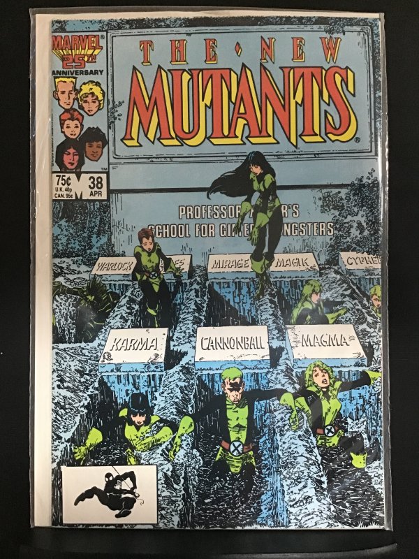 The New Mutants #38 Direct Edition (1986)