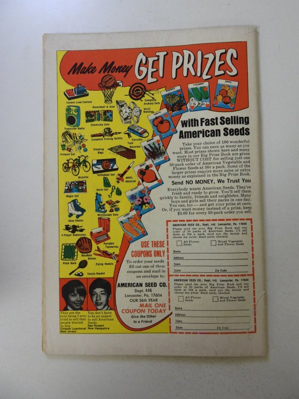 The Avengers #123 (1974) VG condition MVS intact tear back cover