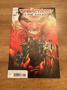 Lot Of 5 Sabretooth & The Exiles Marvel Comic Books # 1 2 3 4 5 NM 1st Pr 5 J428