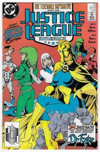 Justice League America #31 Direct Edition (1989)