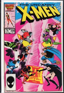 The Uncanny X-Men #208 (1986) X-Men