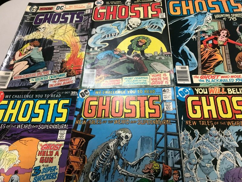 GHOSTS#47-83 VG-VF LOT (6 BOOKS) 1976 DC BRONZE AGE COMICS