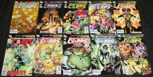 Modern DC GREEN LANTERN CORPS VOL. 2 51pc Count High Grade Comic Lot JLA