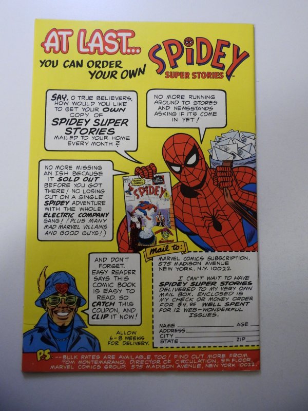 Spidey Super Stories #10 (1975) FN Condition