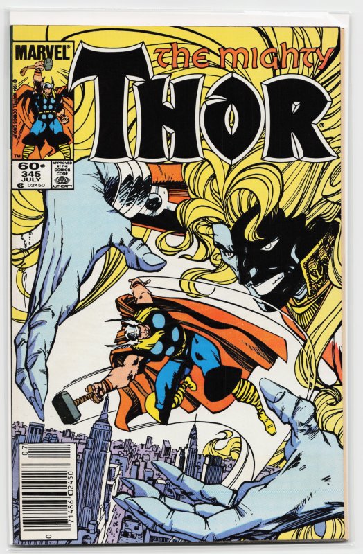 Thor #345 (1984) Thor