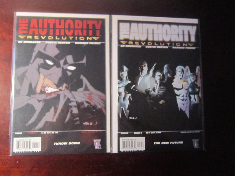 The Authority Revolution #1-12 Set - VF - 2004