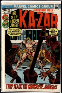 Astonishing Tales #15 (1972) Ka-Zar