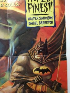 Rare! Worlds Finest 1993 Batman Superman Walt Simonson Brereton DC PROMO Poster