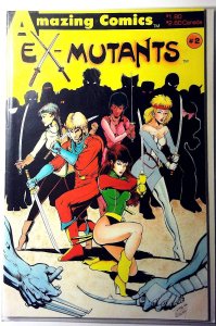 Ex-Mutants #2 (1987) Eternity Comics 1st Print Comic Book