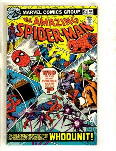 Lot Of 5 Amazing Spider-Man Marvel Comic Books # 151 152 153 154 155 Goblin GK5