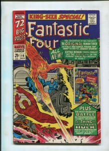 FANTASTIC FOUR KING SIZE SPECIAL #4 (7.0) HULK VS THING!